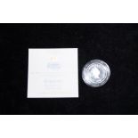 Guernsey silver proof £1 coin