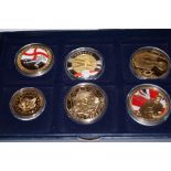 Collection of 6 collectors coins