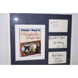 Peter Kay's Phoenix Nights cast autographs, signed