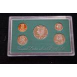 United States mint proof coin set 1995