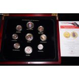 Pre decimals of Elizabeth II coin set with COA's