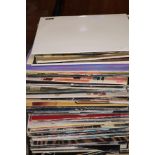 Large collection of LP records