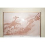 Framed limited edition aviation print, 9/500 'Targ