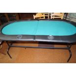 Good quality folding poker/gaming table