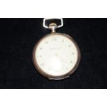 800 grade silver pocket watch