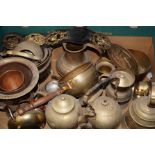 Various brassware