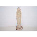 Alabaster figure, height 34cm