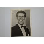 Autograph - Bruce Forsyth, personalised to Arthur