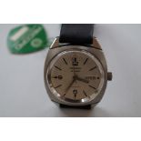 Record gents automatic wristwatch, date/date 50404