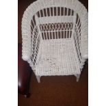 Child's wicker chair