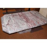 Marble side table. Very heavy