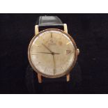 Vintage Omega automatic circa 1963. 9ct gold cased