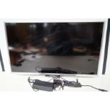 Sony slimline Bravia 32" Television and remote