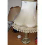 Two table lamps