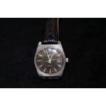 1973 Omega Automatic Geneva Wristwatch with Silve