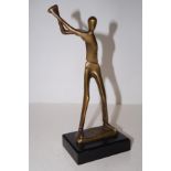 Bronze abstract figure-27cm