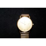 Gent's 9 carat gold cased Garrard wristwatch