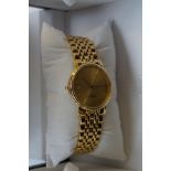 Gents Tissot 1853 Gold Wristwatch with Box and Pa