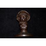 Bronze figure Mrs Marymore May & Padmore Ltd Xmas