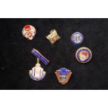 Collection of badges