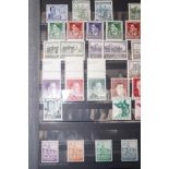 Stock-book of German stamps containing mainly used