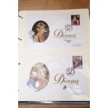 Princess Diana complete first day covers collectio