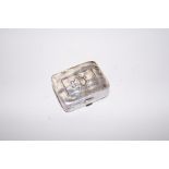 Continental 925 silver pill box