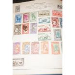 Pages of stamps (from agerntina, Auctralia and GB.