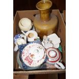 Box of ceramics