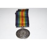WW1 Interest- Silver British War Medal awarded to
