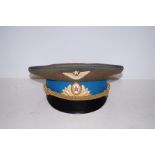 Russian style military peak hat