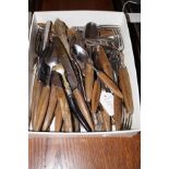 Box of good quality flatware