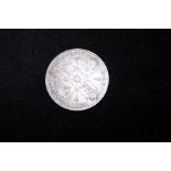 Victorian silver double Florin dated 1889