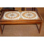 Tile top table