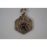 Edwardian silver fob, Birmingham 1905