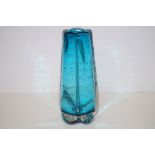 Glass controlled bubble vase (possibly Whitefriars