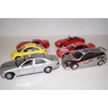 A collection of six good quality collectors cars