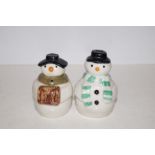 Wade Snowman salt and pepper shakers