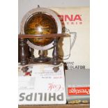 Box of kitchen equipment to include a globe
