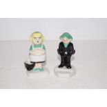 2x Wade - The Mirror newspaper collectable figures