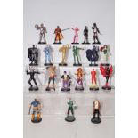 20 metal DC comics figures