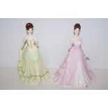 Two Coalport figure- 'With love' and 'With Grace'