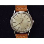 Roamer Rotodate vintage wristwatch. Currently tick