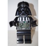 Star wars Darth Vader Lego alarm clock (Height: 24
