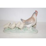 NAO chicken and chick group (13cm length)