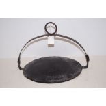 Victorian hanging fire skillet