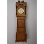 History Craft miniature longcase clock, height