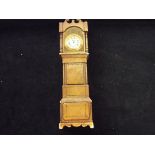 Miniature grandfather clock