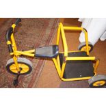 3 wheeler peddle cart 'Rabo'