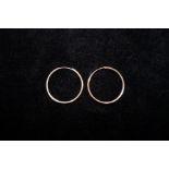 Pair of 9ct Gold earrings